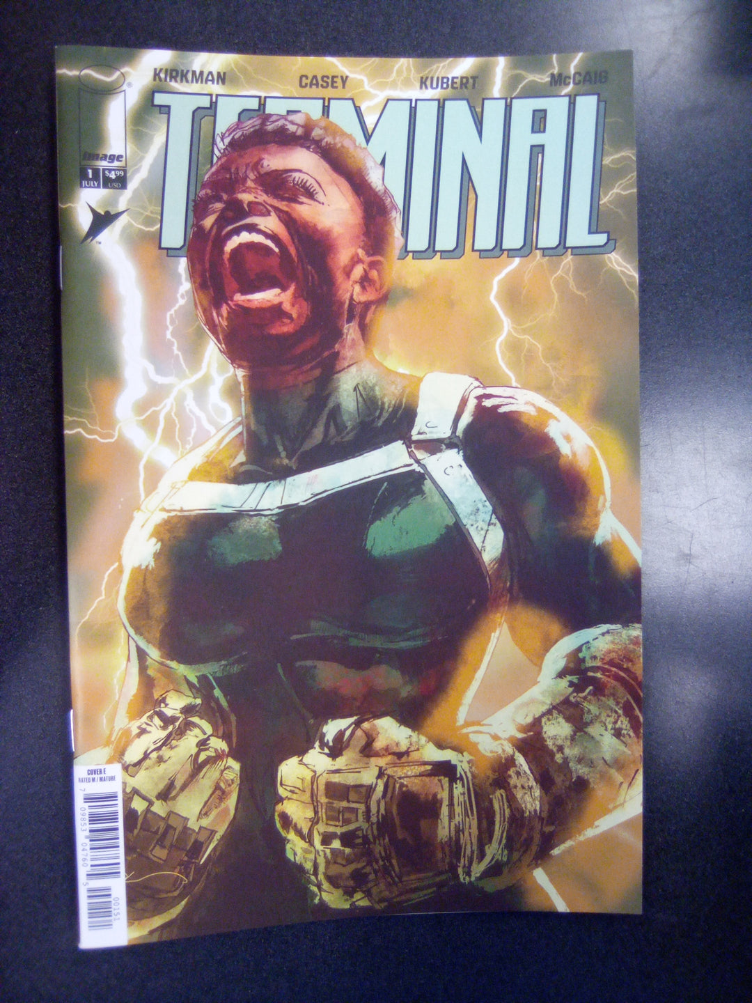 Terminal #1 Cover E 1:25 Bill Sienkiewicz Variant