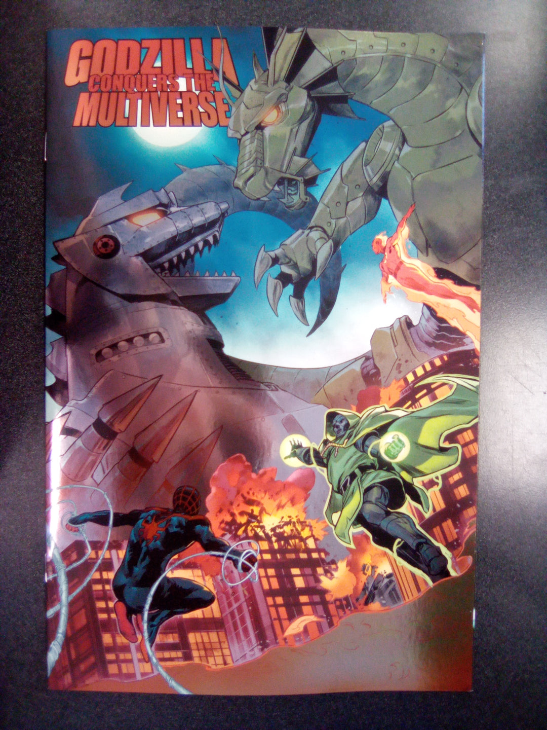 Godzilla Conquers The Multiverse #1 Juan Frigeri Foil Variant