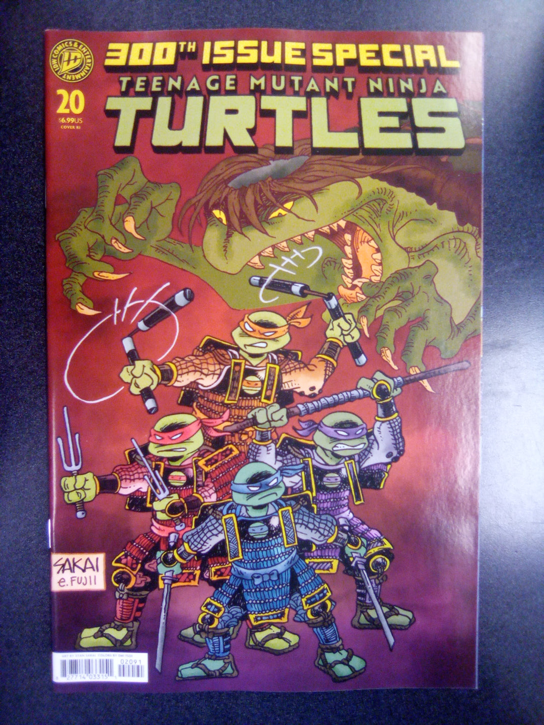 Teenage Mutant Ninja Turtles #20 Variant (50) (Sakai)