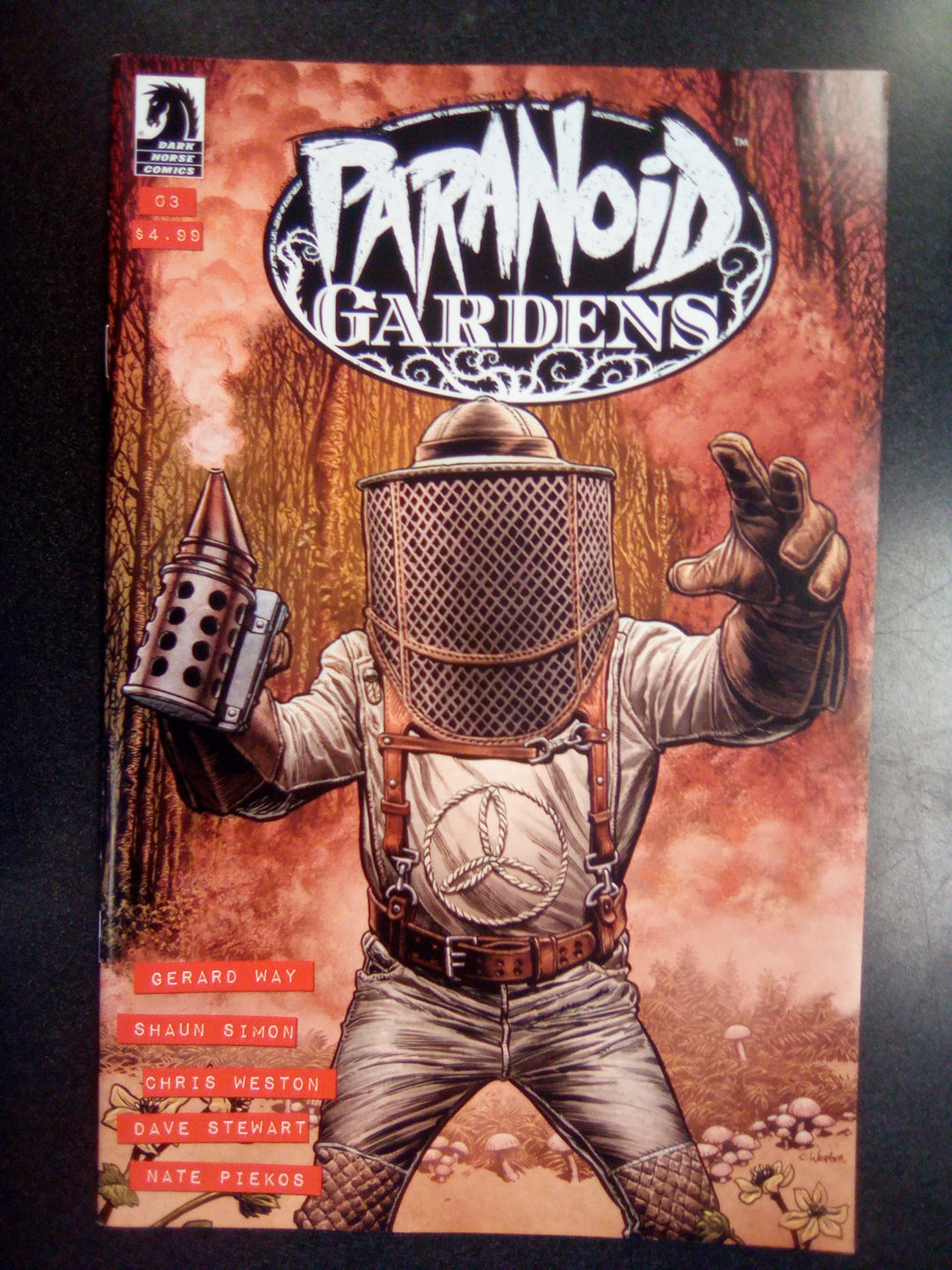 Paranoid Gardens #3 Cover A Weston