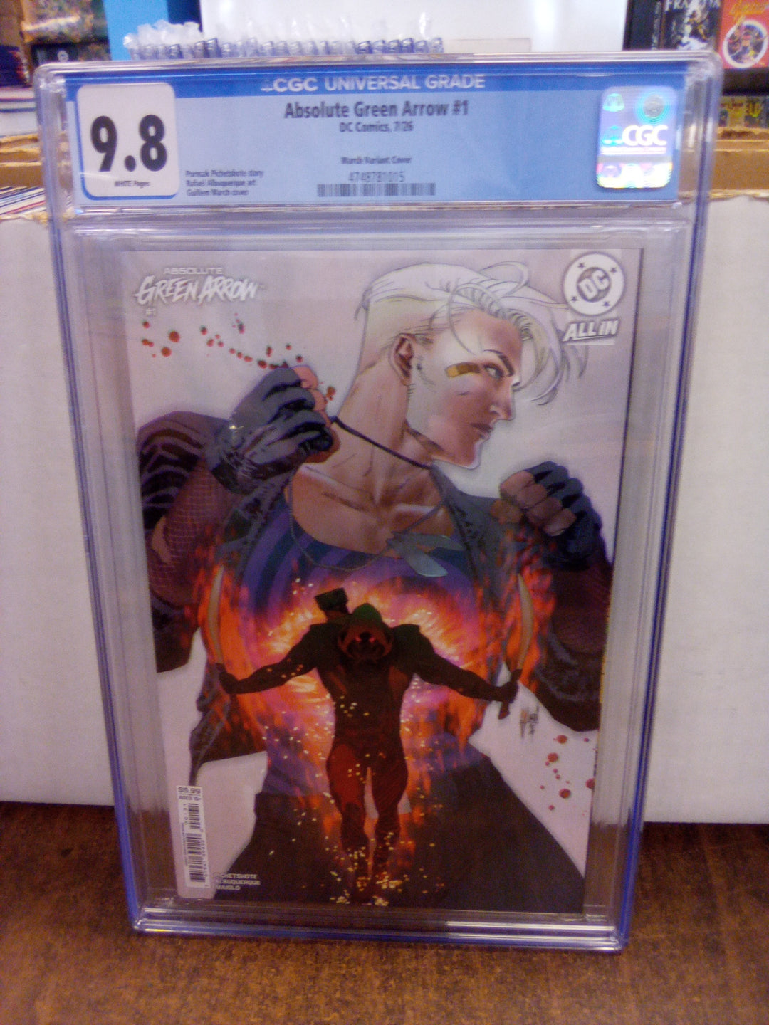 Absolute Green Arrow #1 (2026) March Variant CGC 9.8