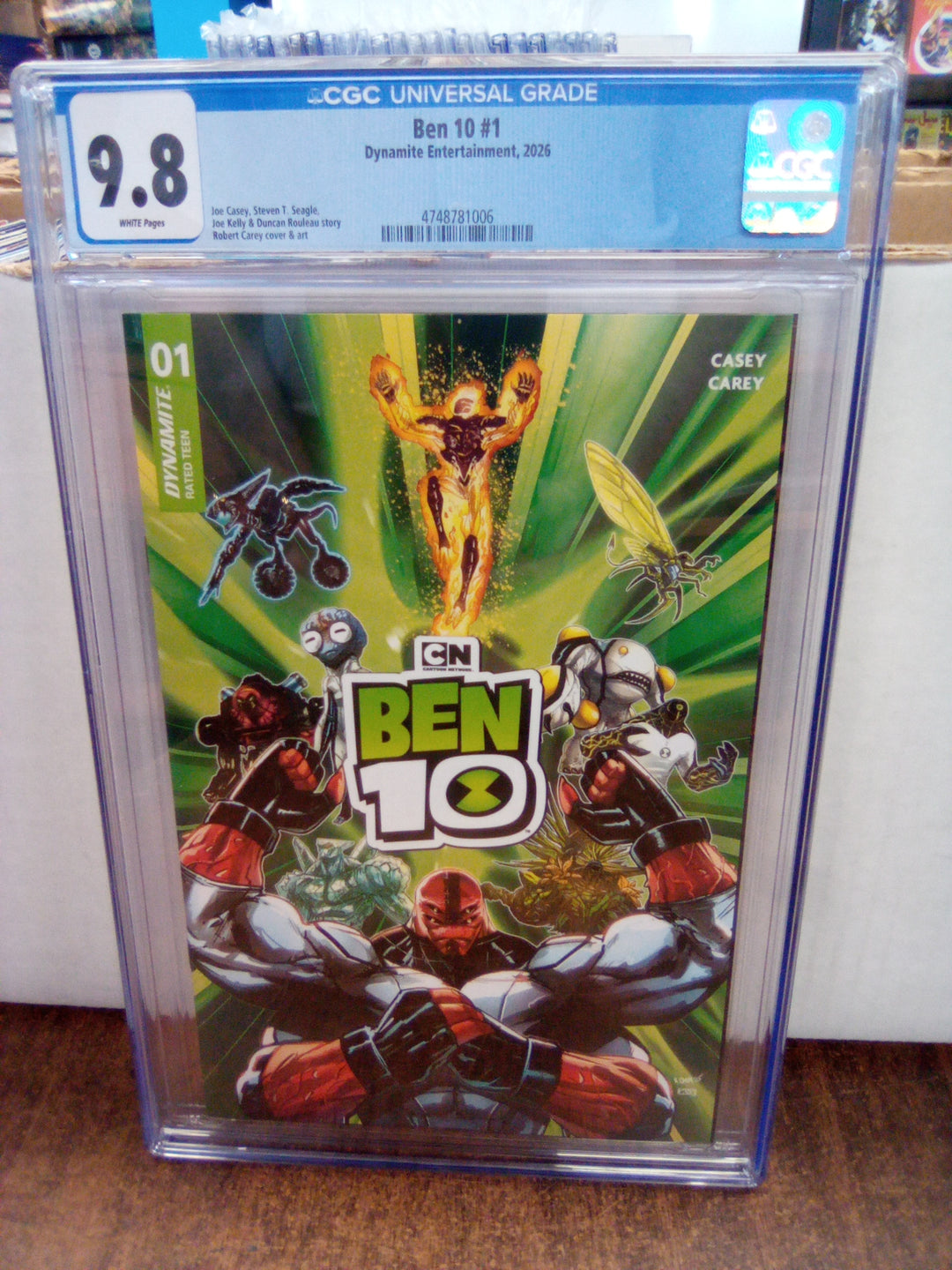 Ben 10 #1 (2026) Cover A CGC 9.8