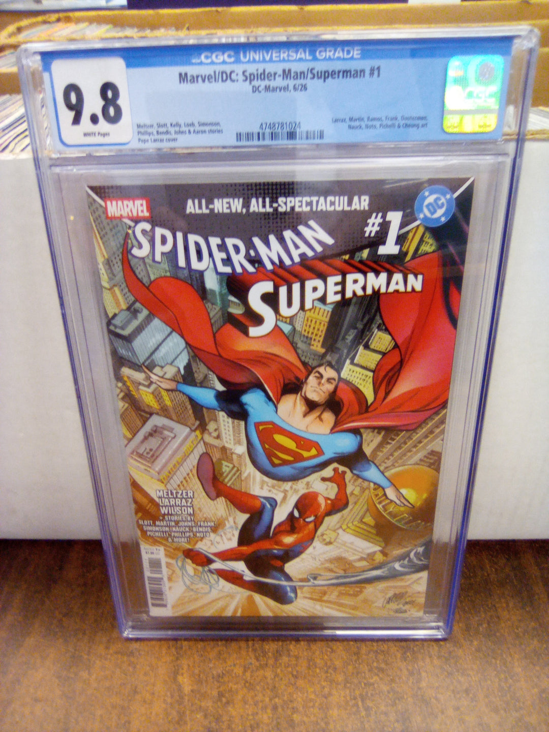 Marvel/DC: Spider-Man/Superman #1 (2026) CGC 9.8