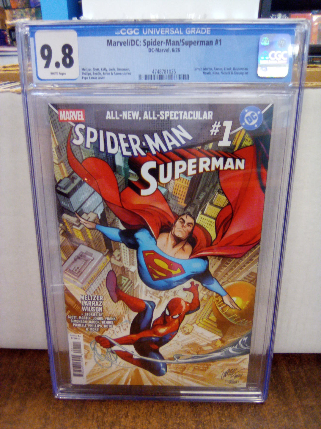 Marvel/DC: Spider-Man/Superman #1 (2026) CGC 9.8