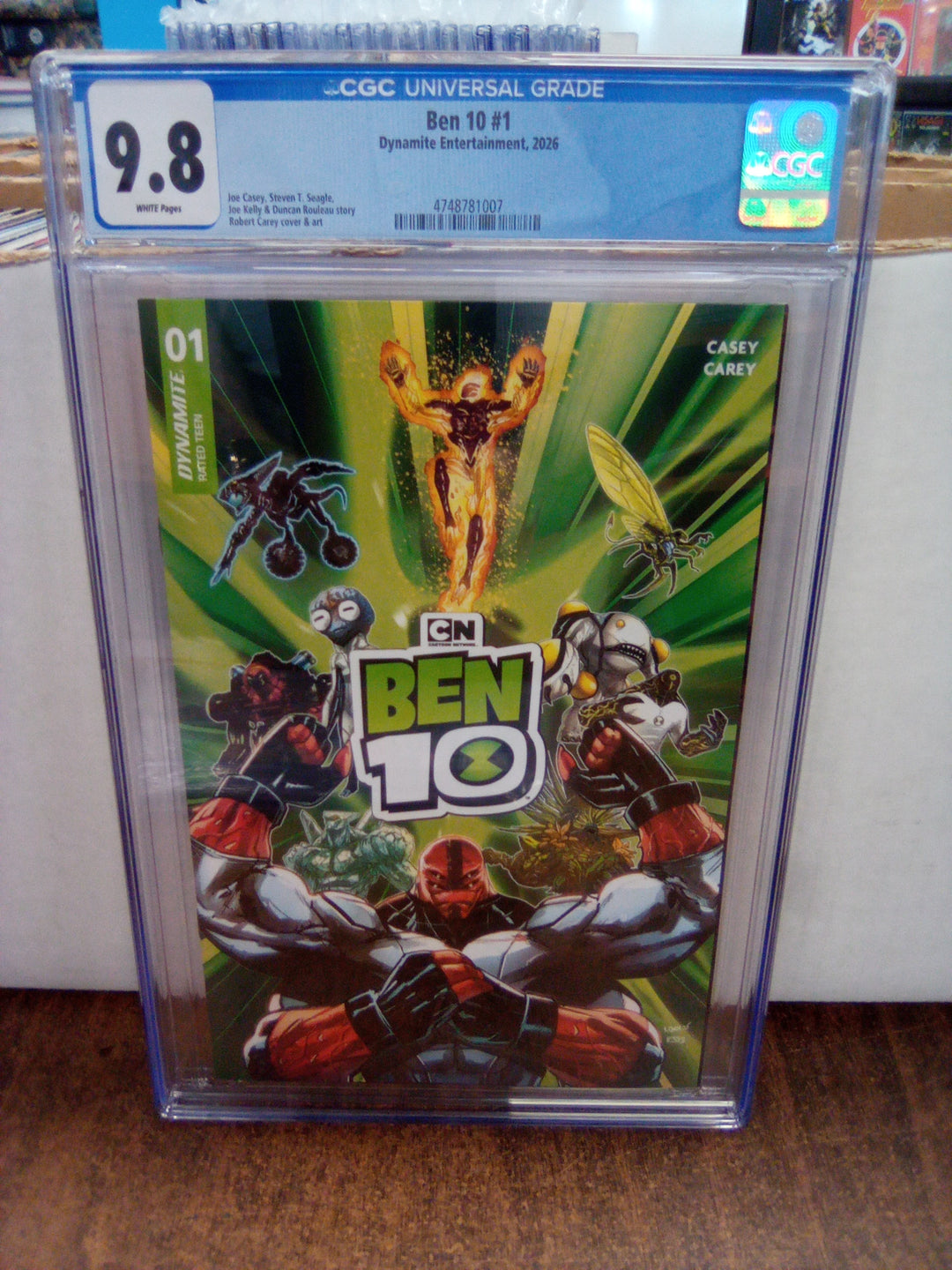 Ben 10 #1 (2026) Cover A CGC 9.8
