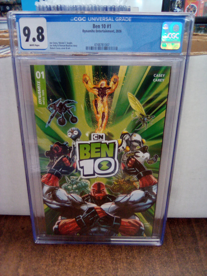 Ben 10 #1 (2026) Cover A CGC 9.8