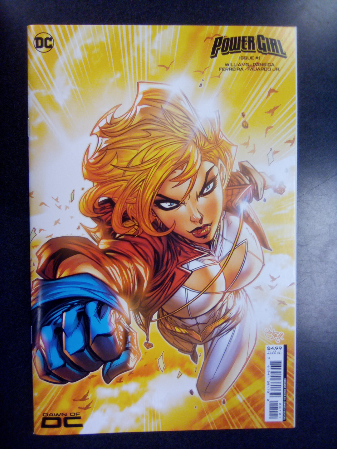 Power Girl #1 Cover B Jonboy Meyers Card Stock Variant