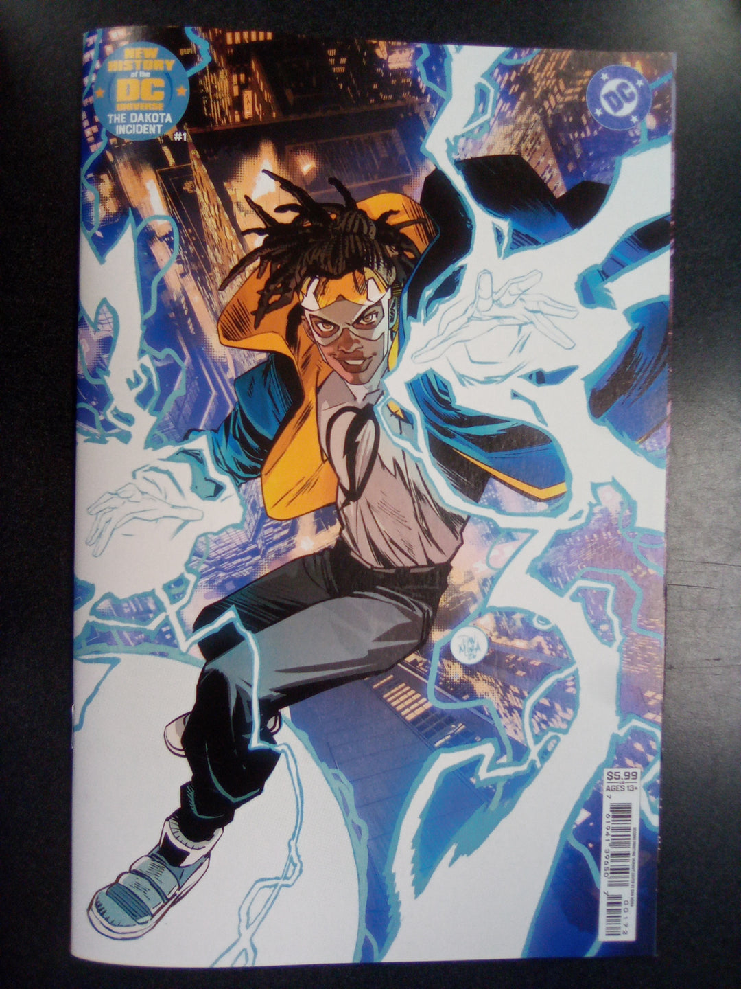 New History Of The DC Universe The Dakota Incident #1 (One Shot) 2nd Print Cover B Dan Mora Card Stock Variant
