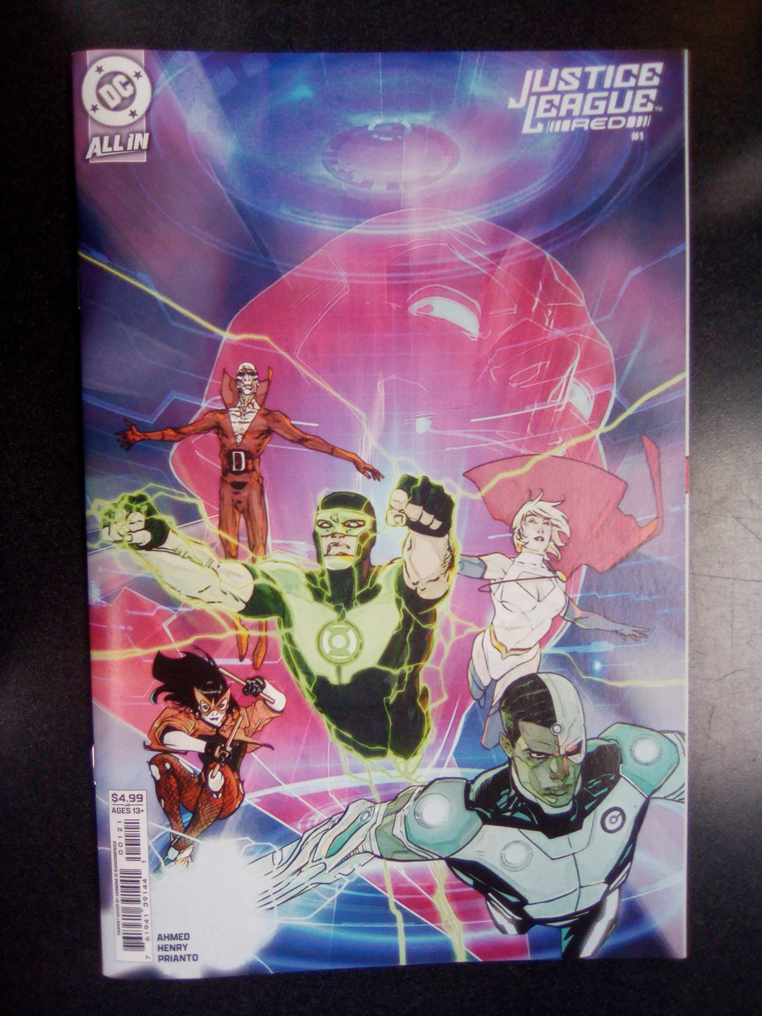 Justice League Red #1 Cover B Carmine Di Giandomenico Variant