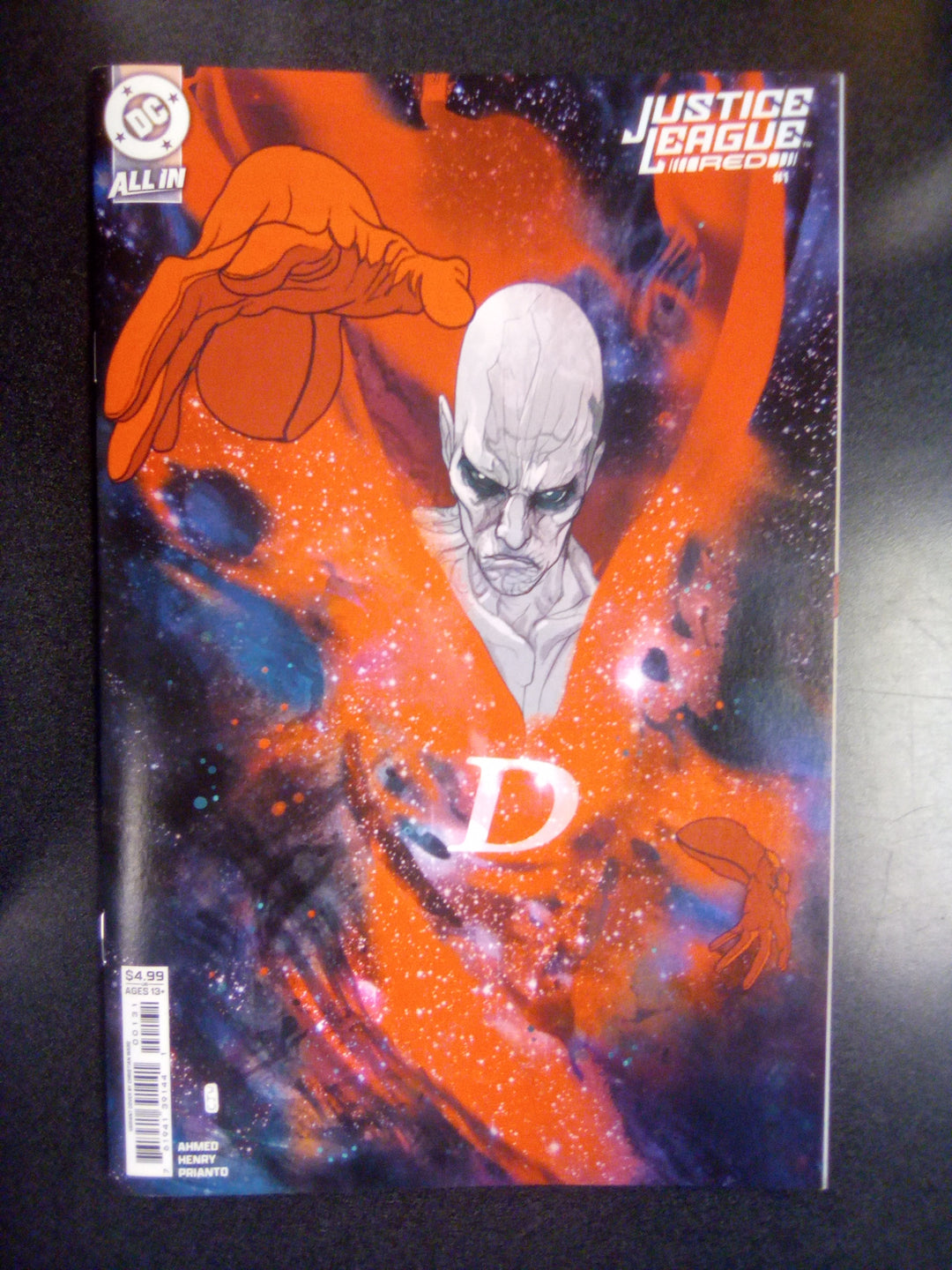 Justice League Red #1 (Of 6) Cover C Christian Ward Card Stock Variant