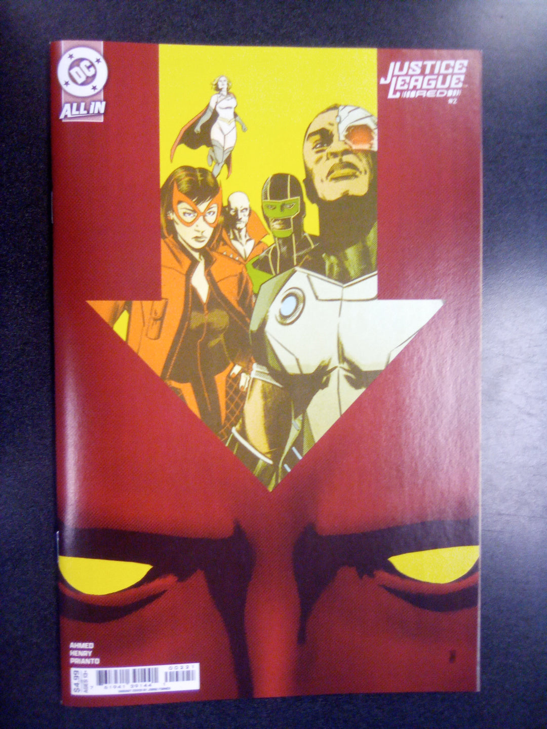 Justice League Red #2 Cover B Jorge Fornes Variant