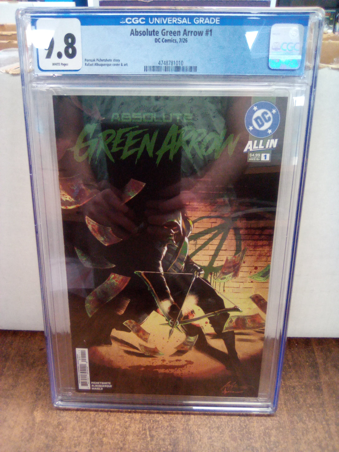 Absolute Green Arrow #1 (2026) CGC 9.8