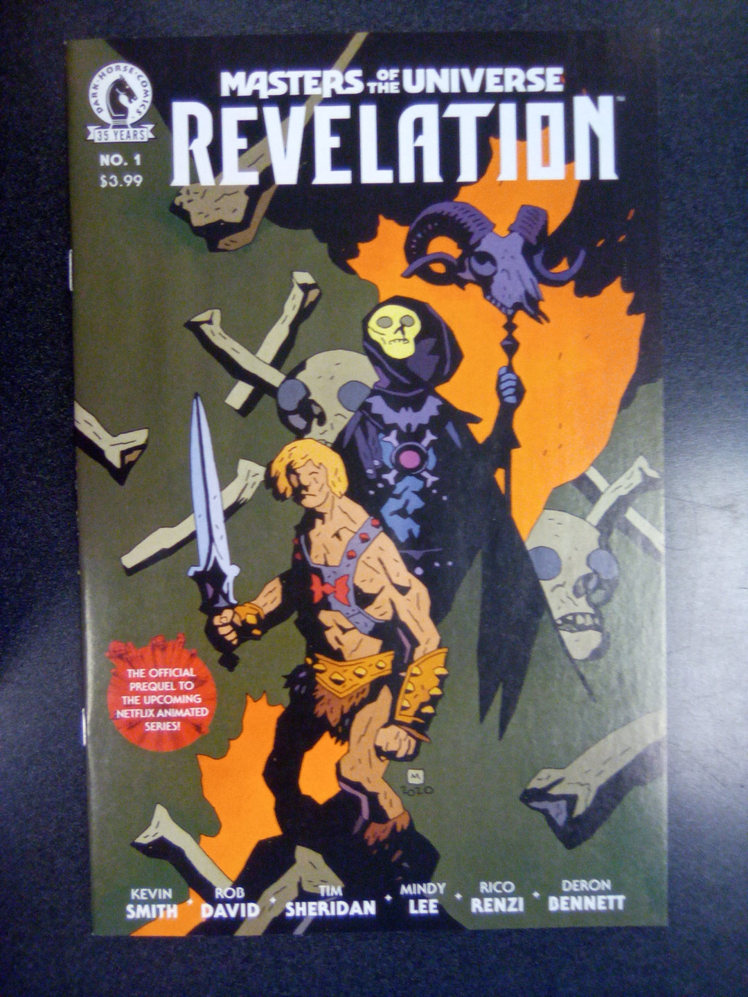 Masters of the Universe Revelation #1 (2021) Cover B Mike Mignola