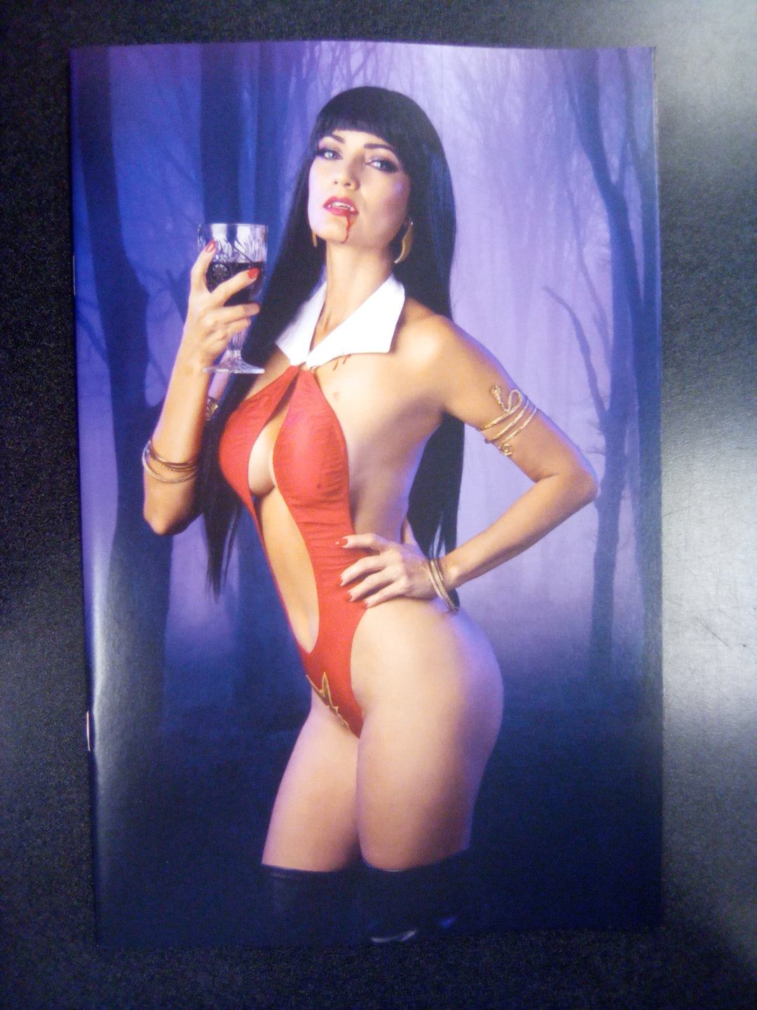 Vampirella vs Red Sonja Red City #1 Cover H 1 in 10 Cosplay Vampirella Ivycosplay Full Art Variant
