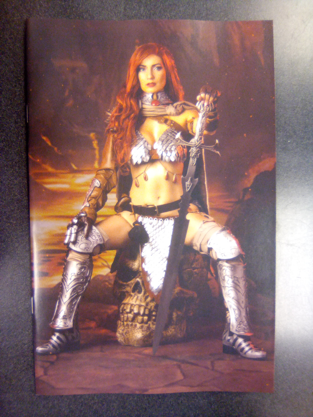 Vampirella vs Red Sonja Red City #1 Cover G 1 in 10 Cosplay Red Sonja Ivycosplay Full Art Variant