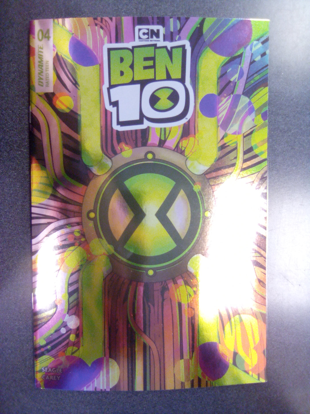 Ben 10 #4 Cover S 1 in 10 Sebastian Piriz Foil Variant