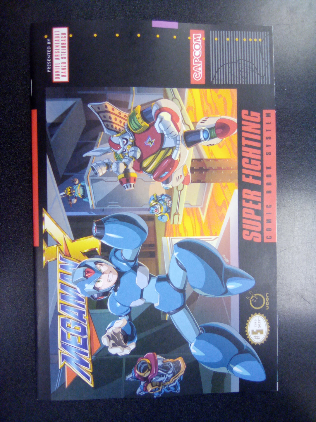 Mega Man X #5 (Of 5) Cover D Inc 1:5 Jeffrey Cruz Variant