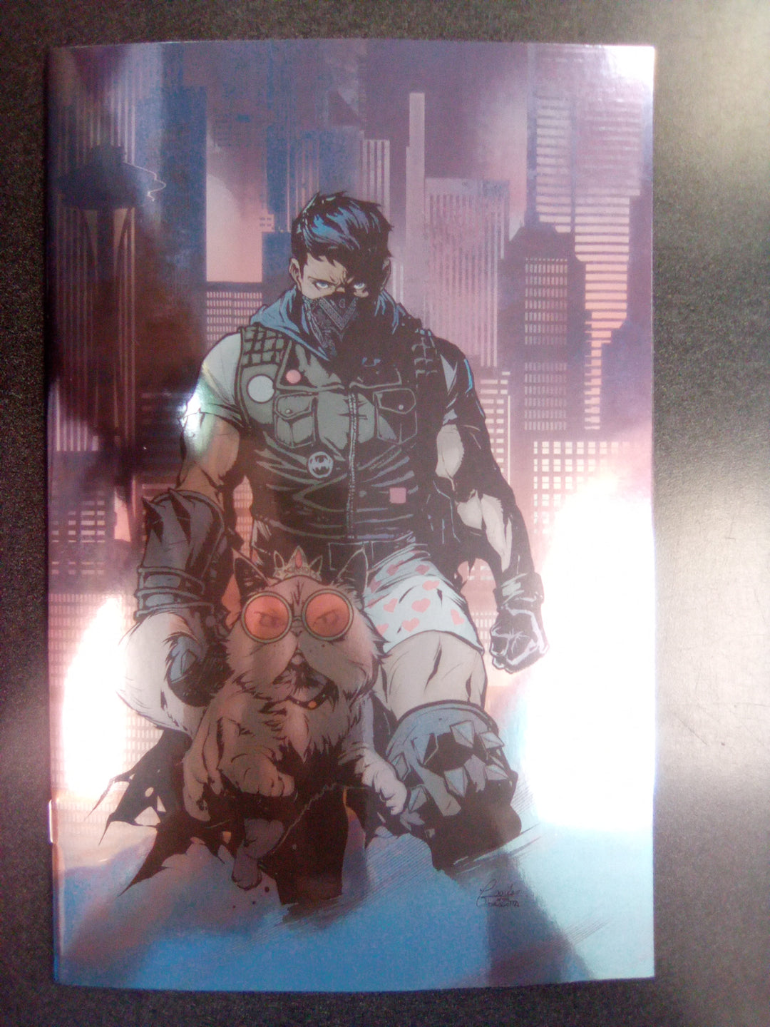 Dungeon Crawler Carl Special Edition #0 Cover H Nathan Gooden Absolute Batman Homage 2 Foil Full Art Variant
