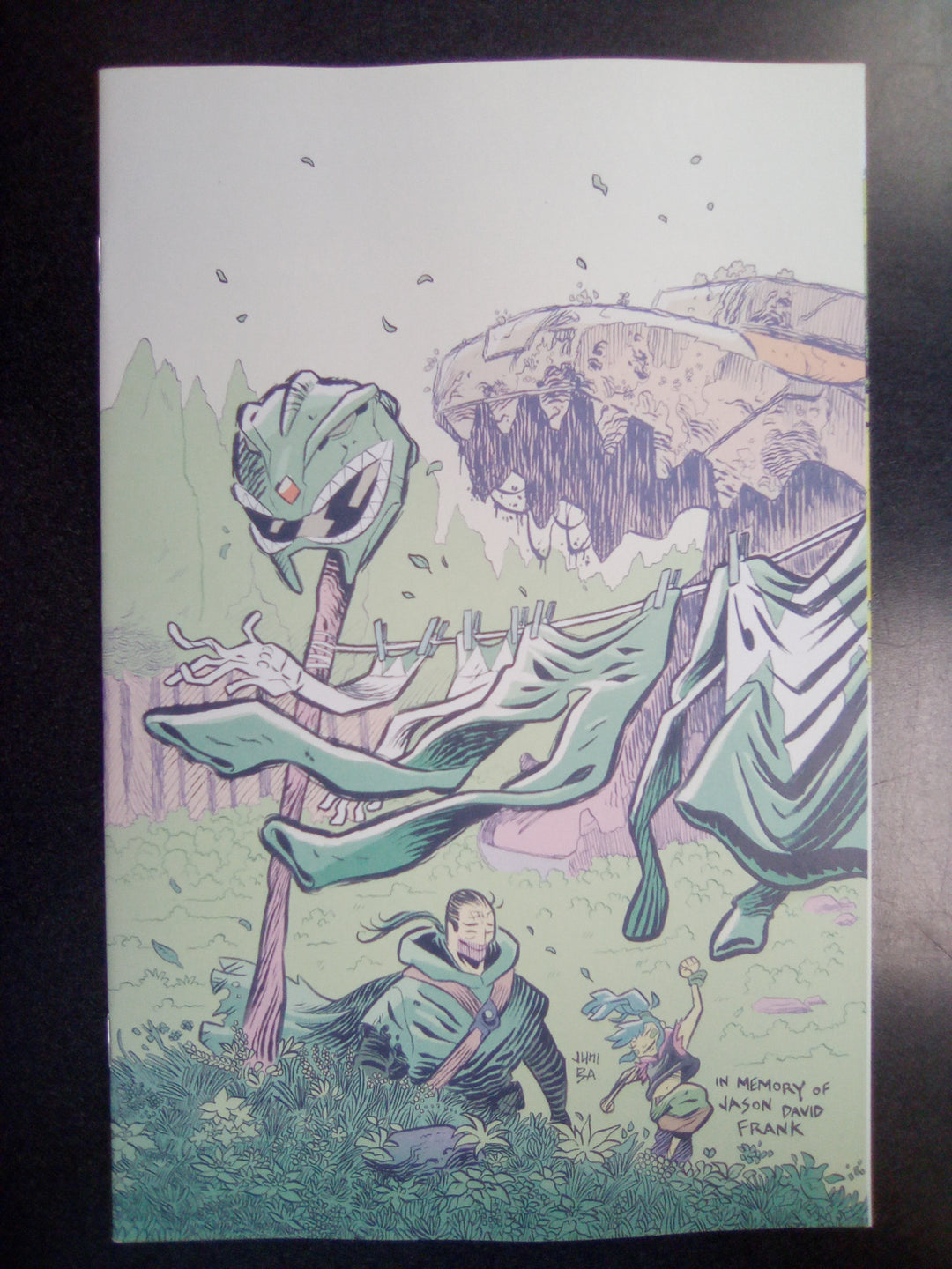Power Rangers Green #1 H 1:20 Variant Edition Variant (Full Art, Ba)
