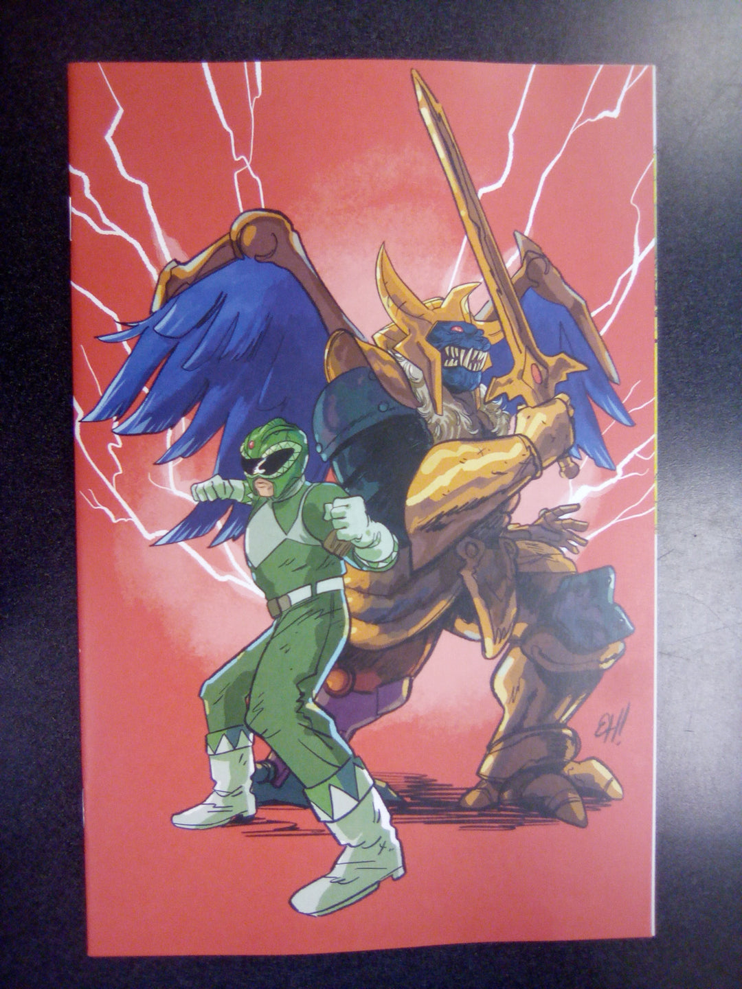 Power Rangers Green #1 K 1:75 Variant Edition Variant (Full Art, Henderson)
