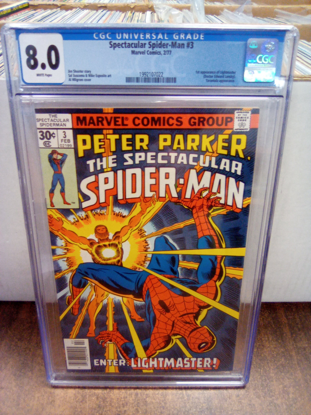 Spectacular Spider-Man #3 (1977) CGC 8.0