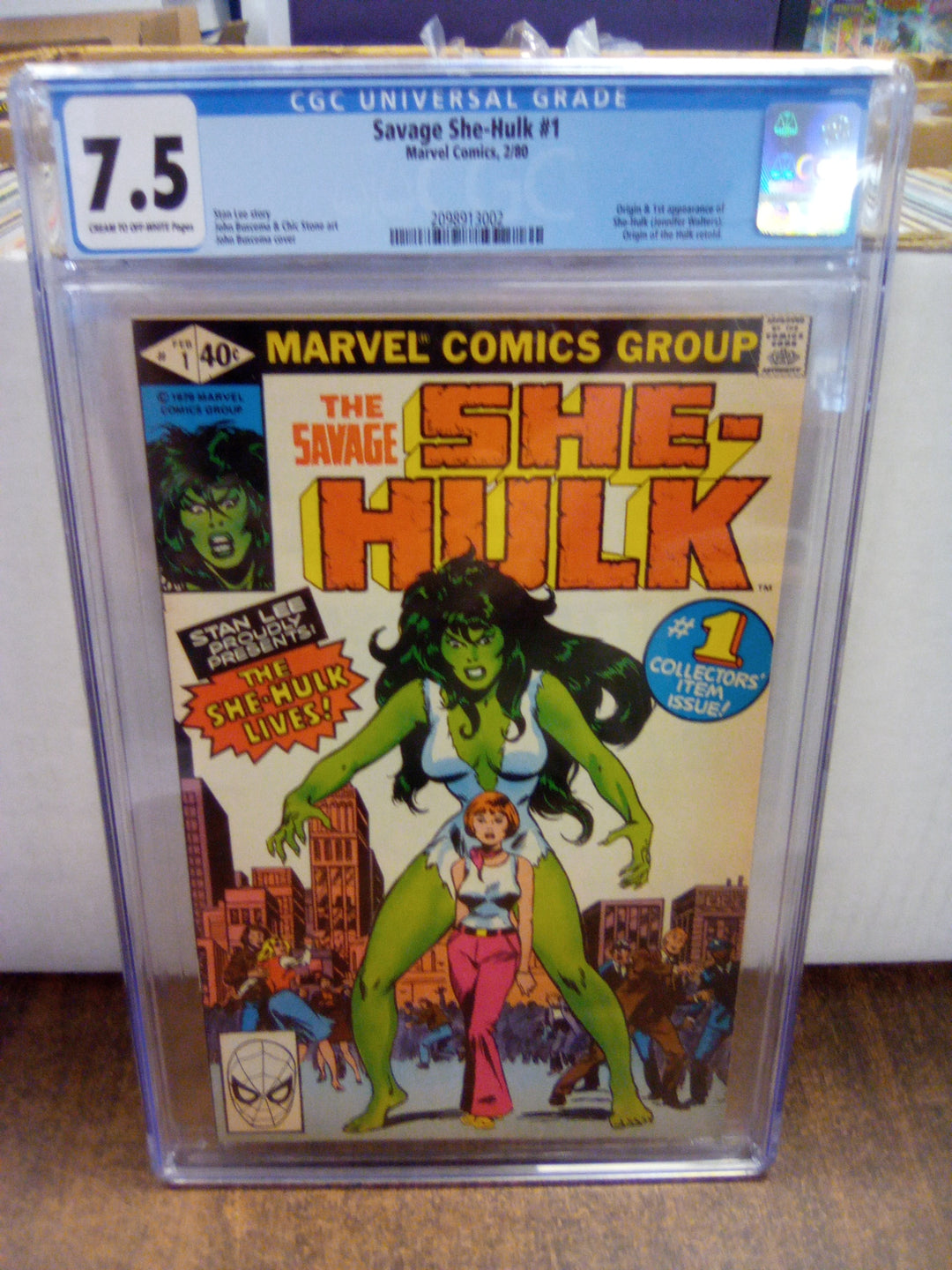 Savage She-Hulk #1 (1980) CGC 7.5