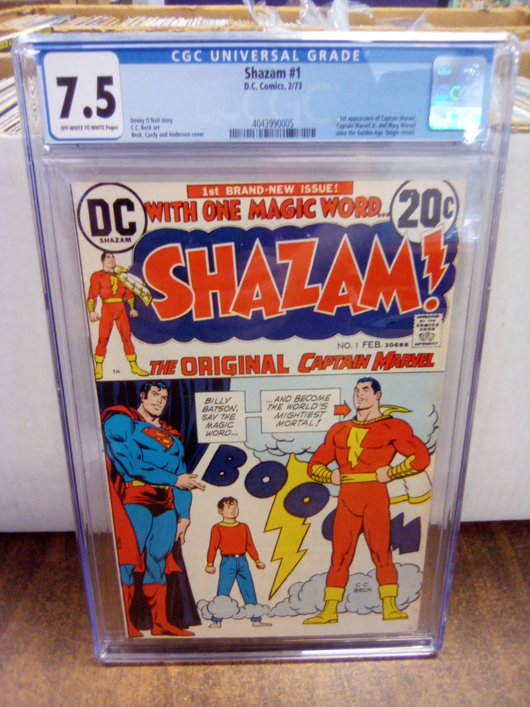 Shazam #1 (1973) CGC 7.5