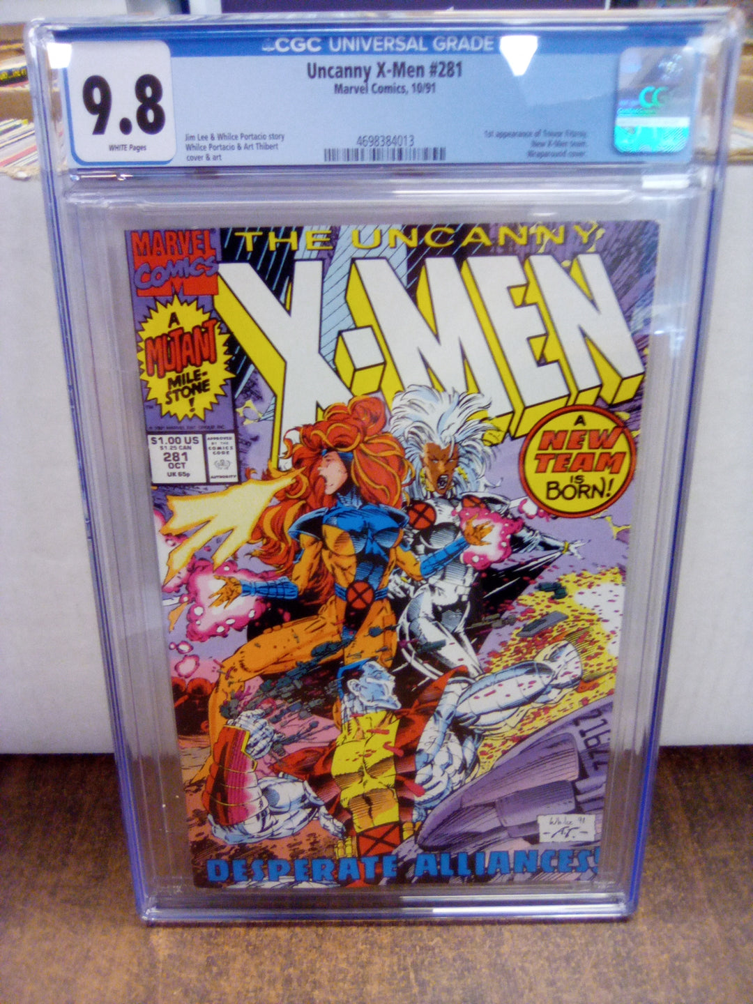 Uncanny X-Men #281 (1991) CGC 9.8