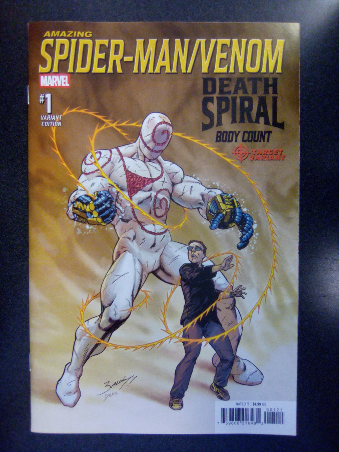 Amazing Spider-Man/Venom: Death Spiral   Body Count #1 Mark Bagley Classified Target Variant [Ds]