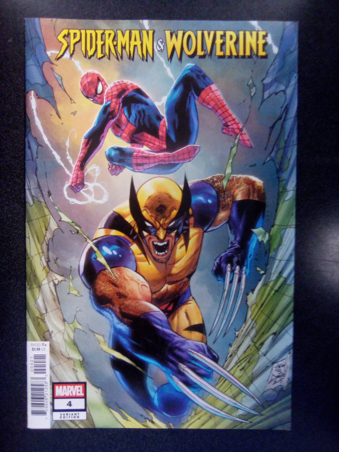 Spider-Man & Wolverine #4 Tony Daniel Variant