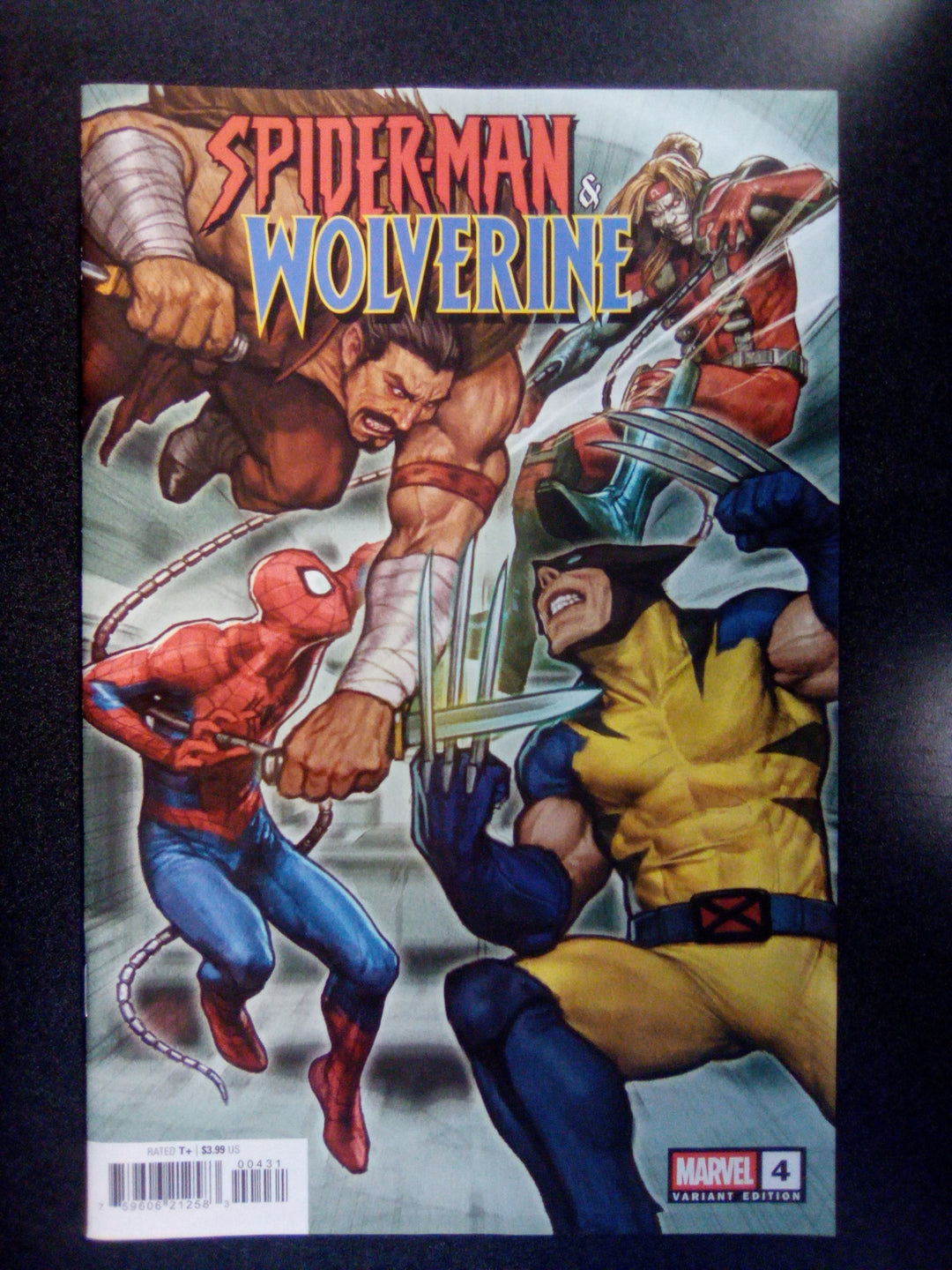 Spider-Man & Wolverine #4 Stonehouse Variant