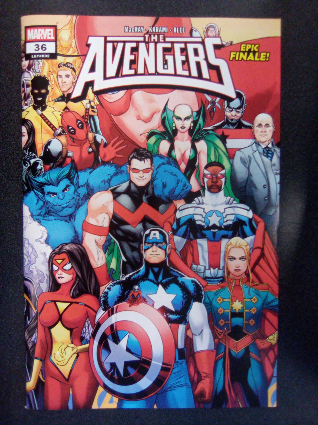 Avengers #36 Wraparound Cover