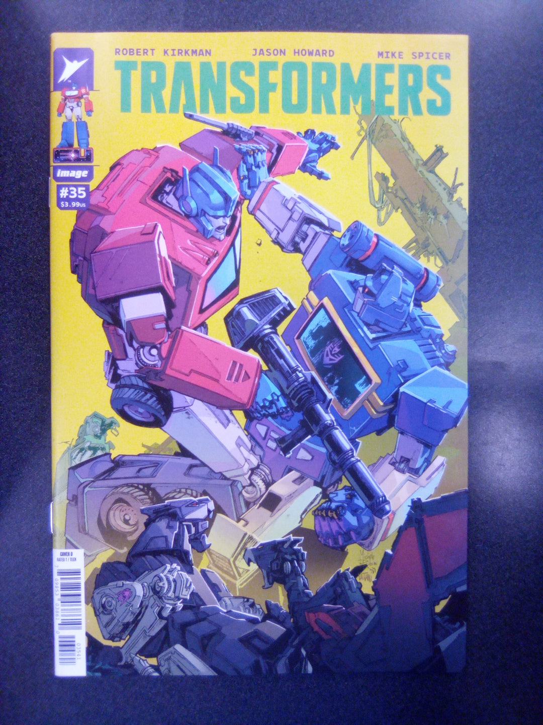 Transformers #35 Cover D 1:25 Michele Rubini & Matteo Vattani Variant