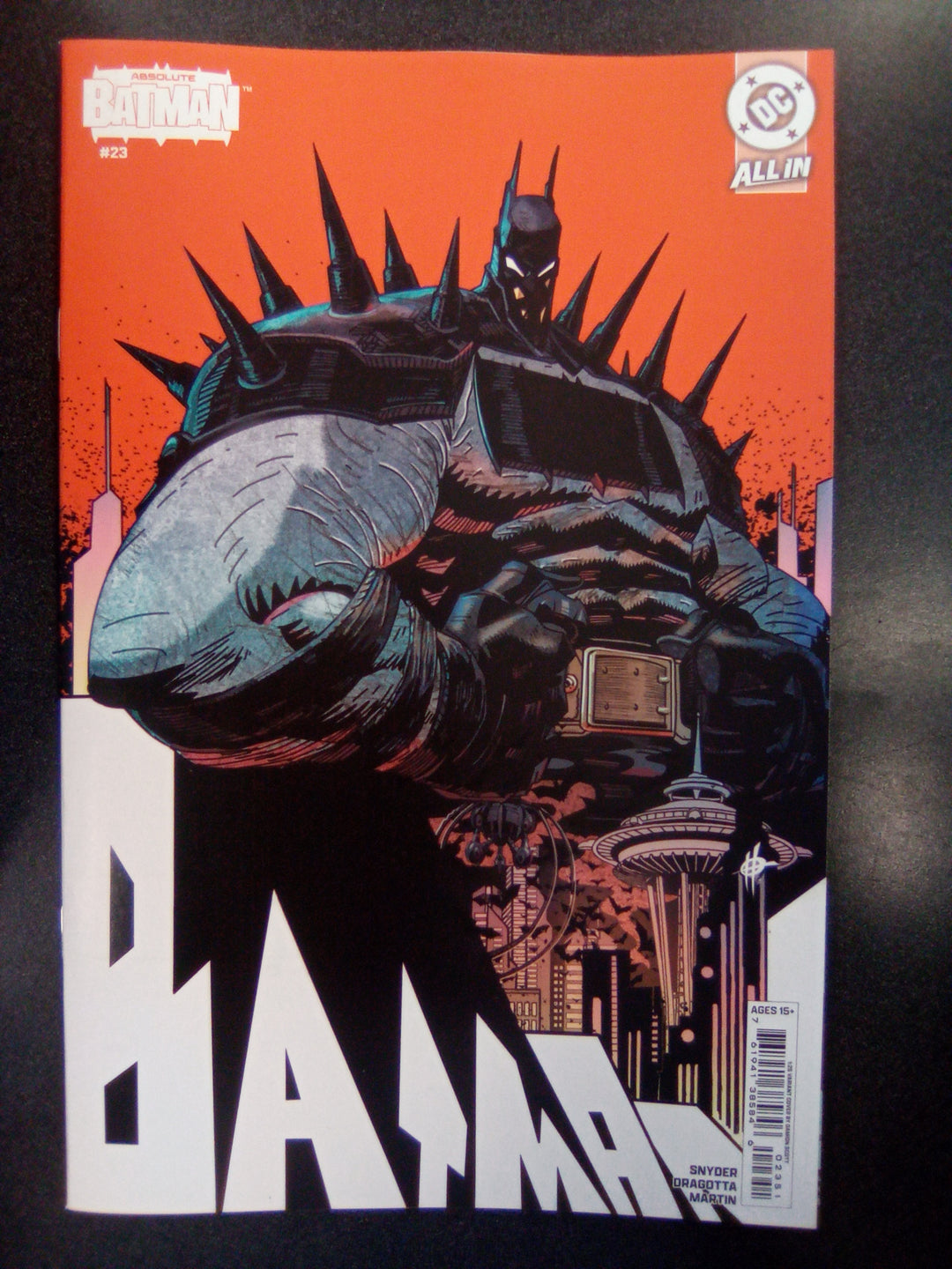 Absolute Batman #23 Cover F 1:25 Damion Scott Variant