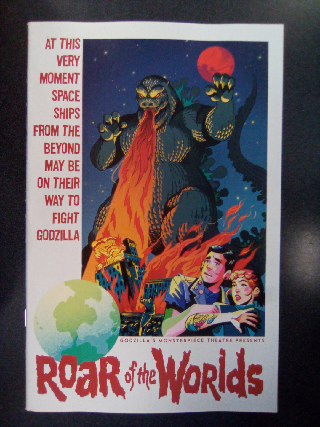 Godzilla's Monsterpiece Theatre Presents: Roar Of The Worlds Variant Ri (10) (Goux)