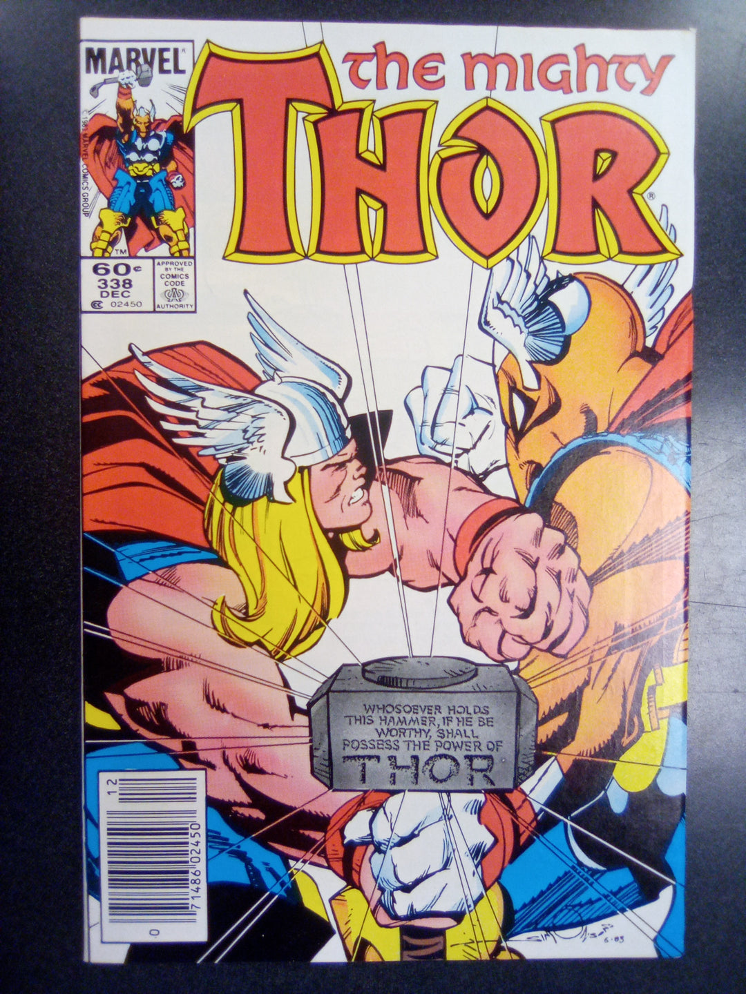 The Mighty Thor #338 (1983, Newsstand) VF/NM