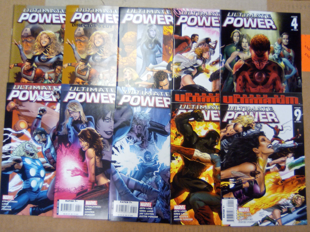 Ultimate Power (2006) #1 - 9 Set + Director's Cut VF/NM