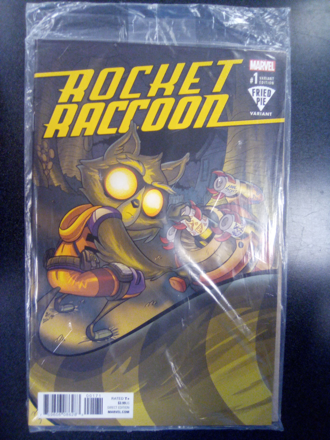 Rocket Raccoon #1 (2014) Fried Pie Variant (Polybagged) NM