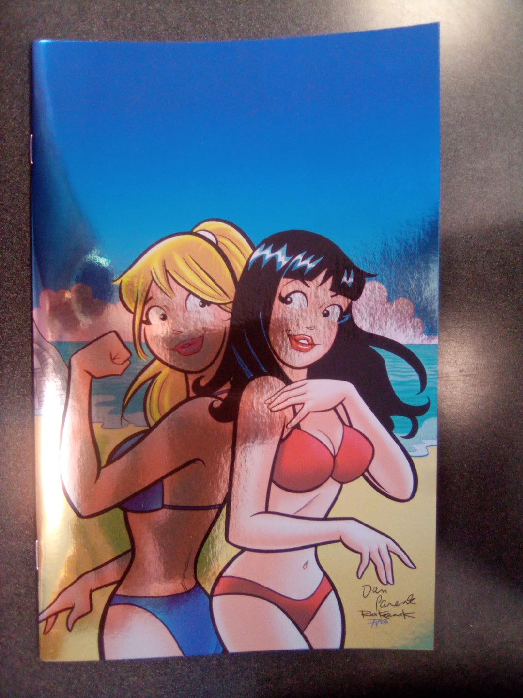 Archie Comics 85 Th Anniversary Presents Betty & Veronica Swimsuit Special (One Shot) Cover D Dan Parent Rich Koslowski Foil Full Art Variant