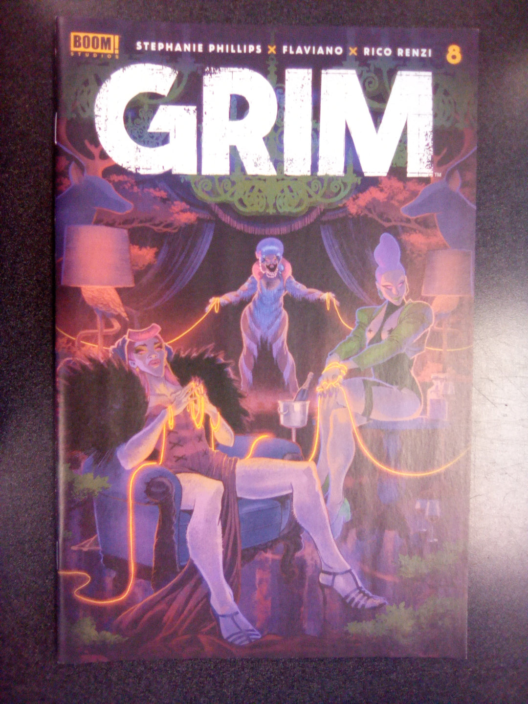 Grim #8 Cover A Flaviano
