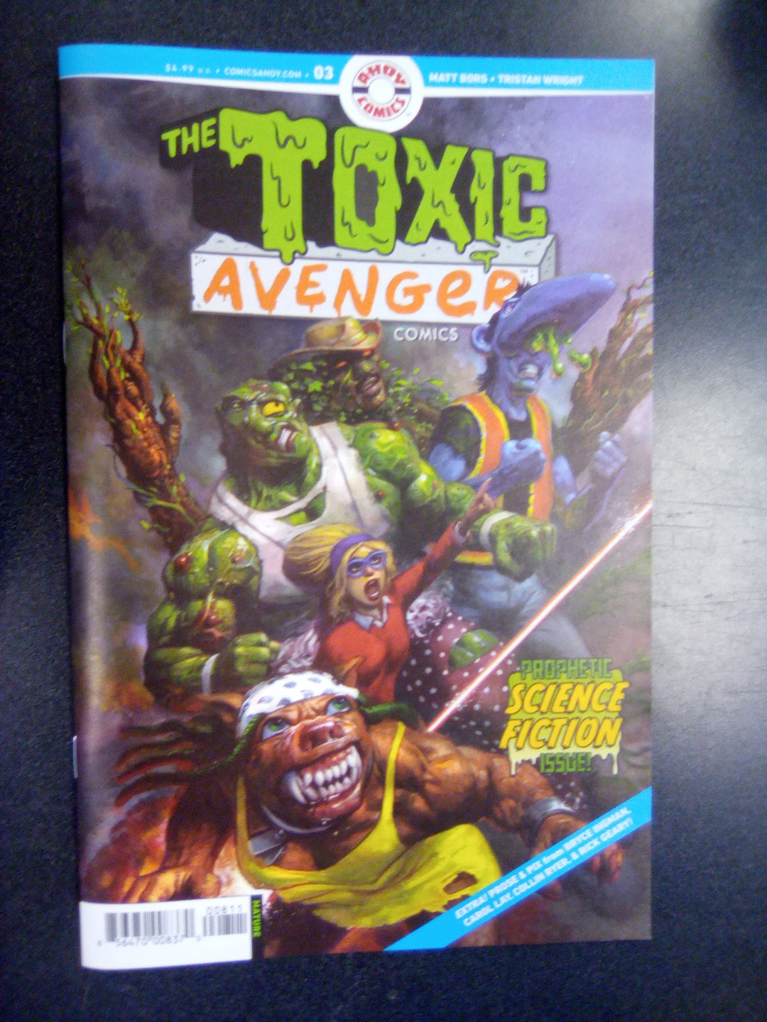Toxic Avenger Comics #3 Cover A Fred Harper