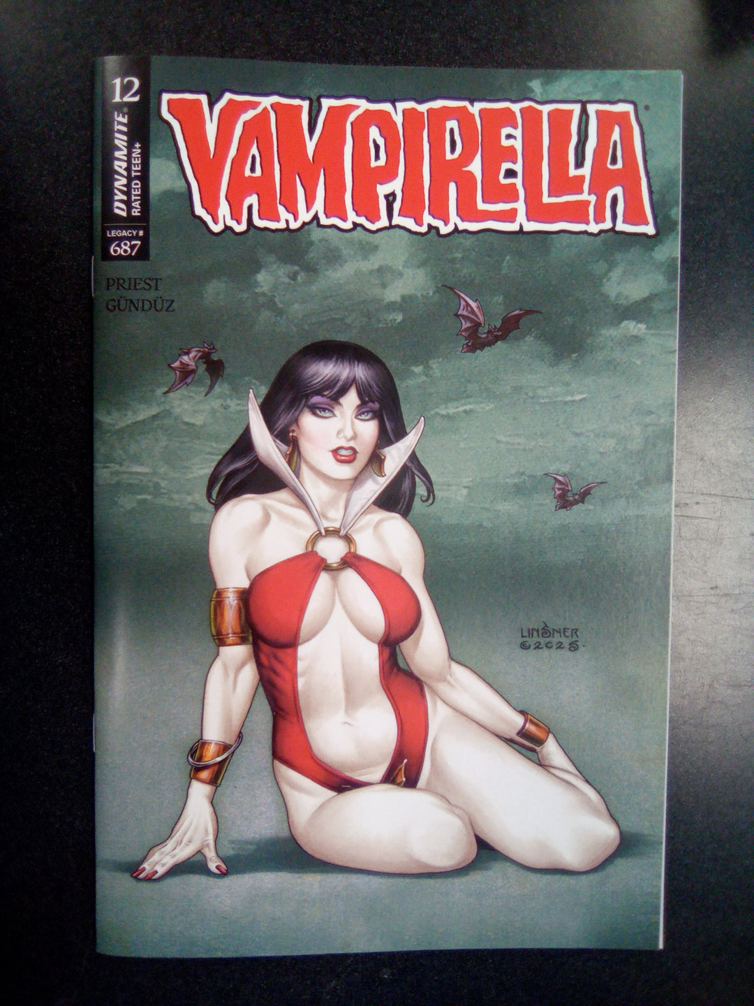 Vampirella #12 Cover C Joseph Michael Linsner Variant