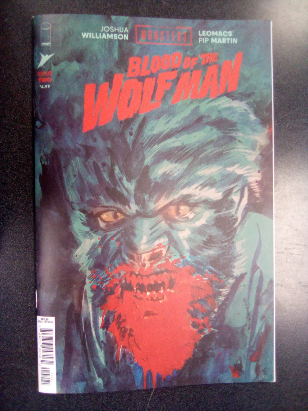 Universal Monsters Blood Of The Wolf Man #2 (Of 4) Cover B Jacob Phillips Variant