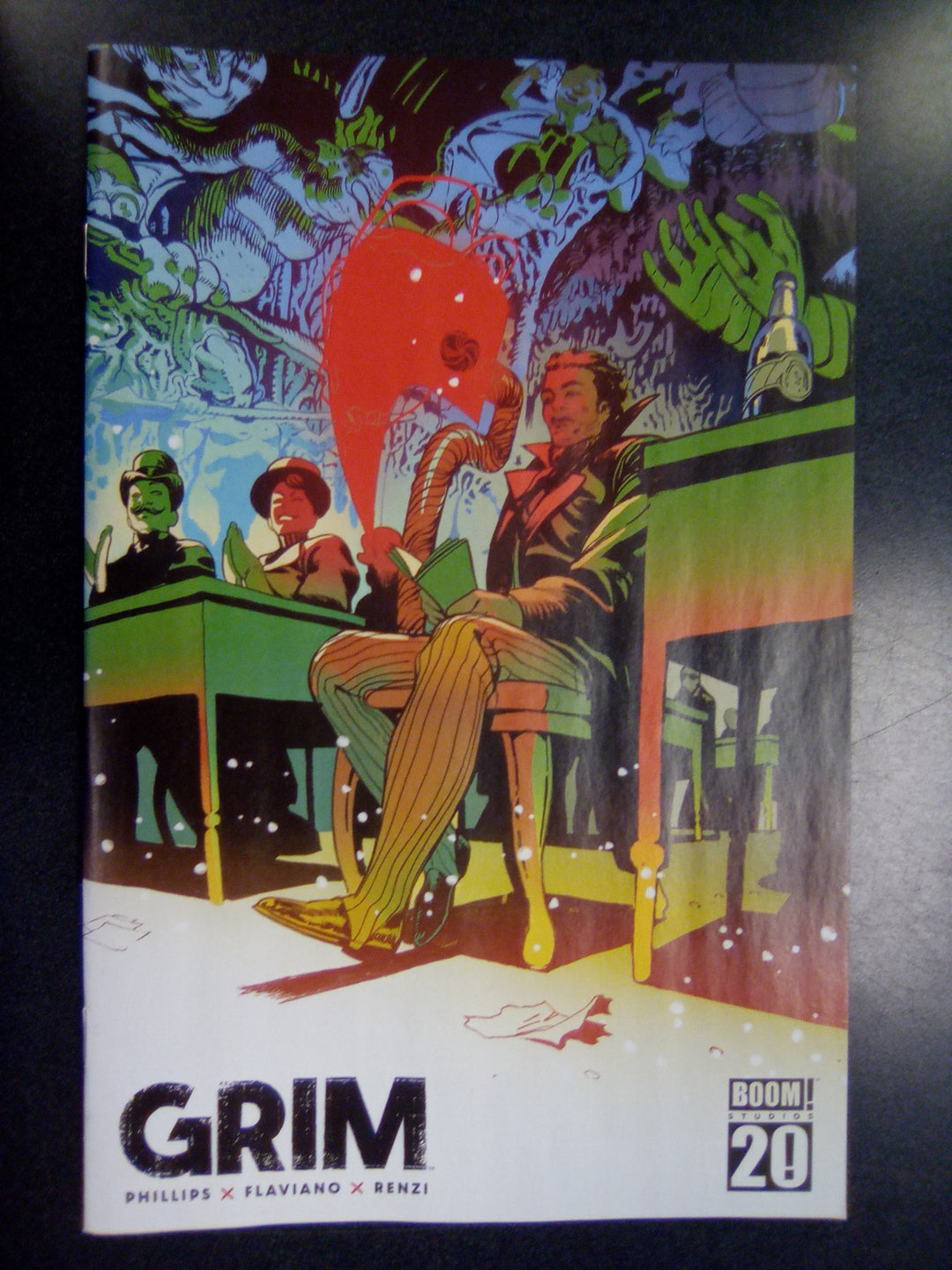 Grim #22 B Variant (Dressed, Rivas)