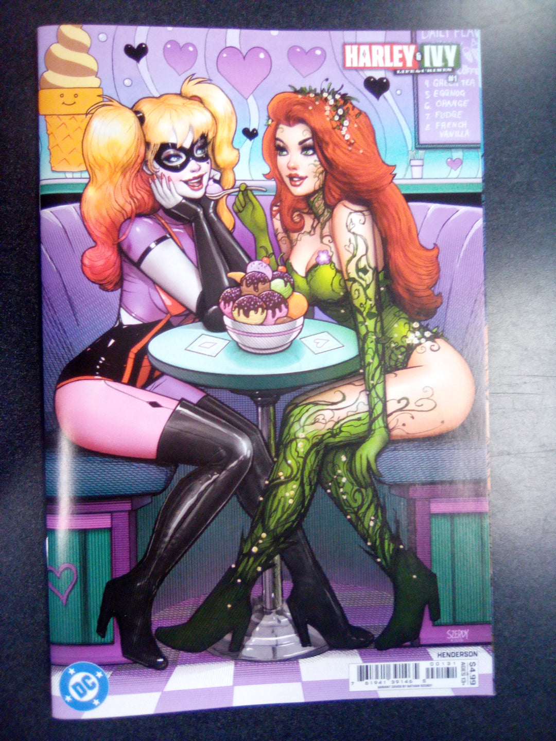 Harley And Ivy Life And Crimes #1 (Of 6) Cover C Nathan Szerdy Card Stock Variant