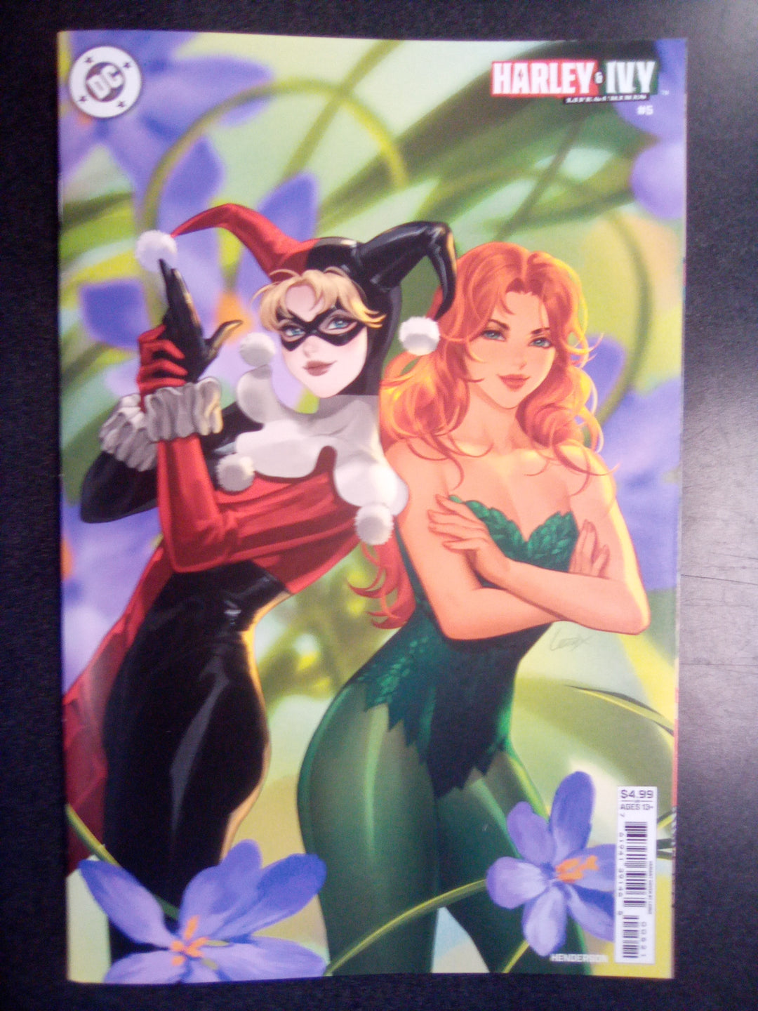 Harley And Ivy Life And Crimes #5 (Of 6) Cover B Lesley Leirix Li Card Stock Variant