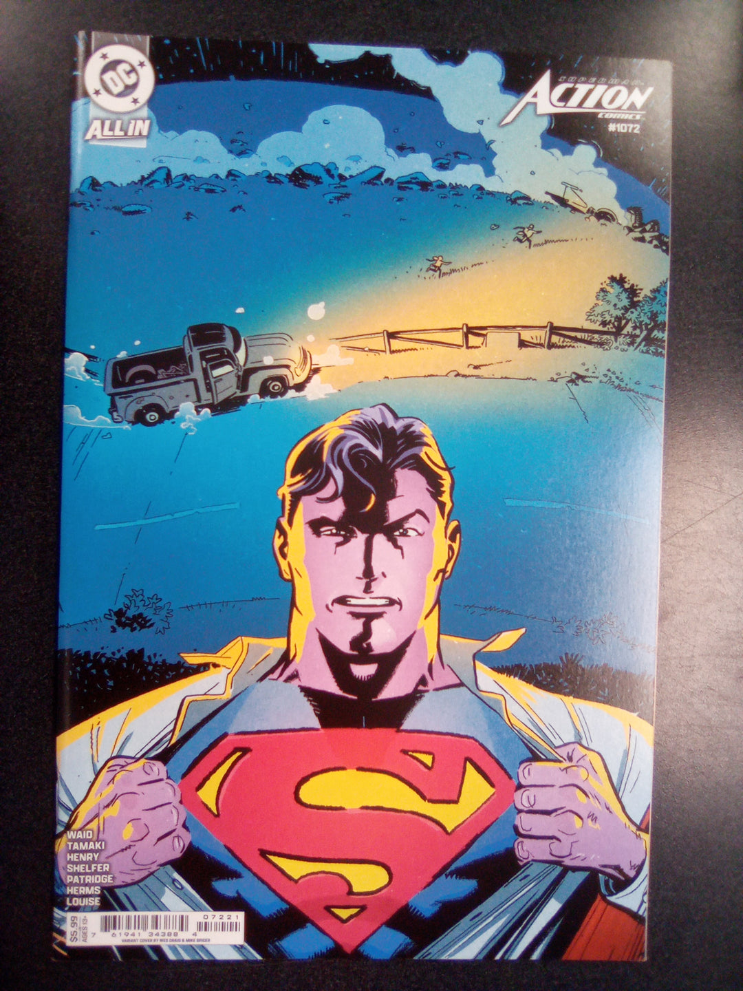 Action Comics #1072 Cover B Wes Craig Card Stock Variant