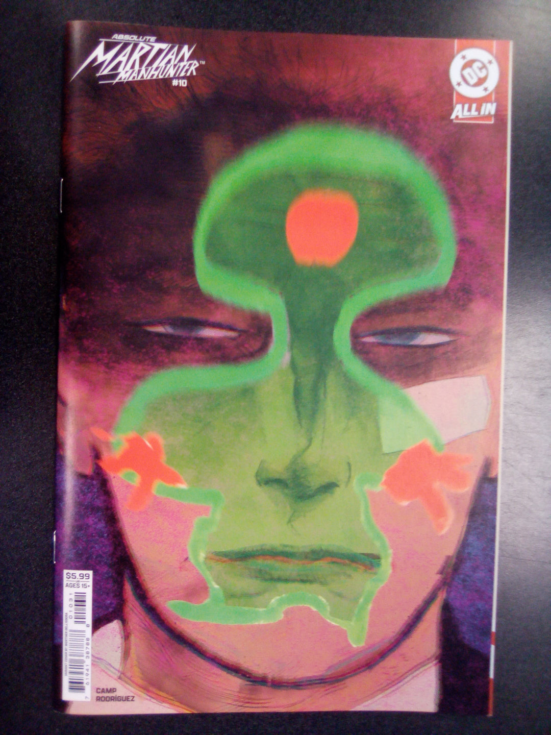 Absolute Martian Manhunter #10 Cover C Werther Dell Edera Card Stock Variant