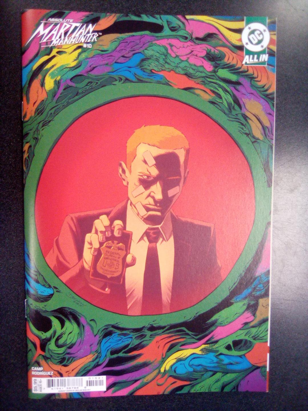 Absolute Martian Manhunter #10 Cover B Declan Shalvey Card Stock Variant