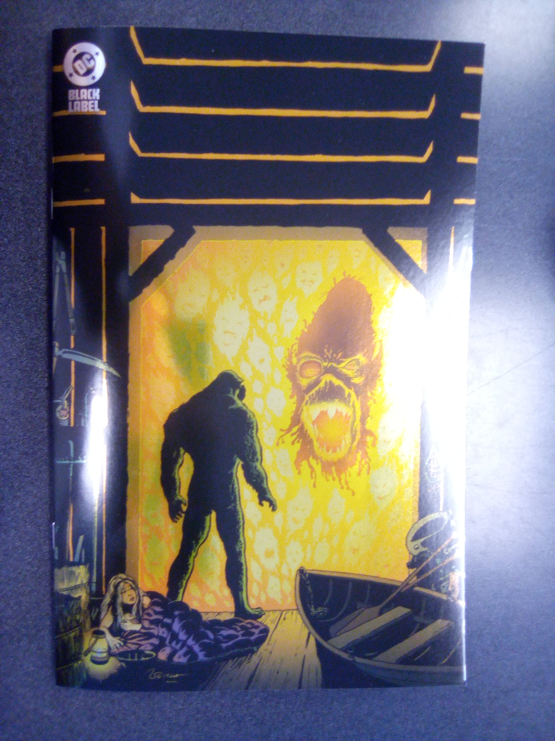 Swamp Thing 1989 #4 Cover B Rick Veitch Foil Variant